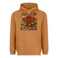 Meerkat Just a Little Moody Heavyweight Hoodie - CowhideDigitalArt
