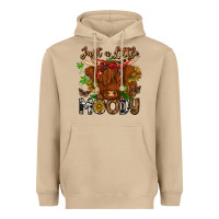 Mushroom Just a Little Moody Heavyweight Hoodie - CowhideDigitalArt