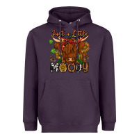 Plum Just a Little Moody Heavyweight Hoodie - CowhideDigitalArt