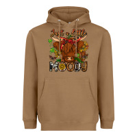 Toasted Coconut Just a Little Moody Heavyweight Hoodie - CowhideDigitalArt