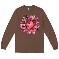 Chestnut breast cancer sunflower Long Sleeve Tee - texasbilliewilder
