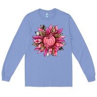 Colony Blue breast cancer sunflower Long Sleeve Tee - texasbilliewilder