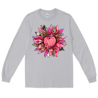 Moon Dust breast cancer sunflower Long Sleeve Tee - texasbilliewilder