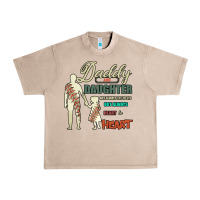 French Oak Daddy And Daughter Not Always Eye To Eye But Always Heart To Heart Urban Heavy Tee - Bettercallsaul