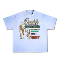 Grape Ice Daddy And Daughter Not Always Eye To Eye But Always Heart To Heart Urban Heavy Tee - Bettercallsaul