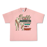 Salmon Daddy And Daughter Not Always Eye To Eye But Always Heart To Heart Urban Heavy Tee - Bettercallsaul
