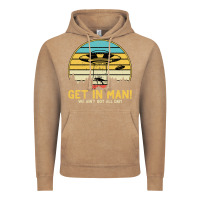 Vintage Coffee UFO Vintage Retro Alien Outerspace Spaceship Vintage Hoodie - Bettercallsaul