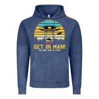 Vintage Denim UFO Vintage Retro Alien Outerspace Spaceship Vintage Hoodie - Bettercallsaul