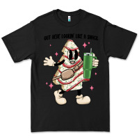 Black out here lookin like a snack Premium Tee - MaliasSmallBusiness
