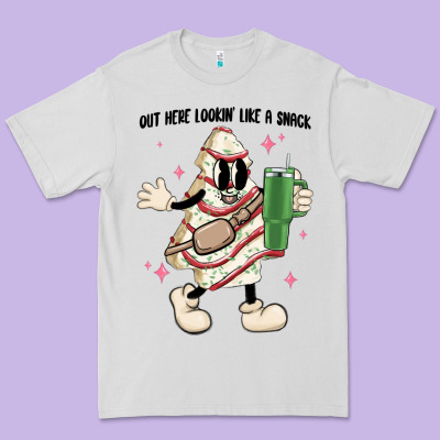 Out Here Lookin Like A Snack Premium Tee Designed By Maliassmallbusiness