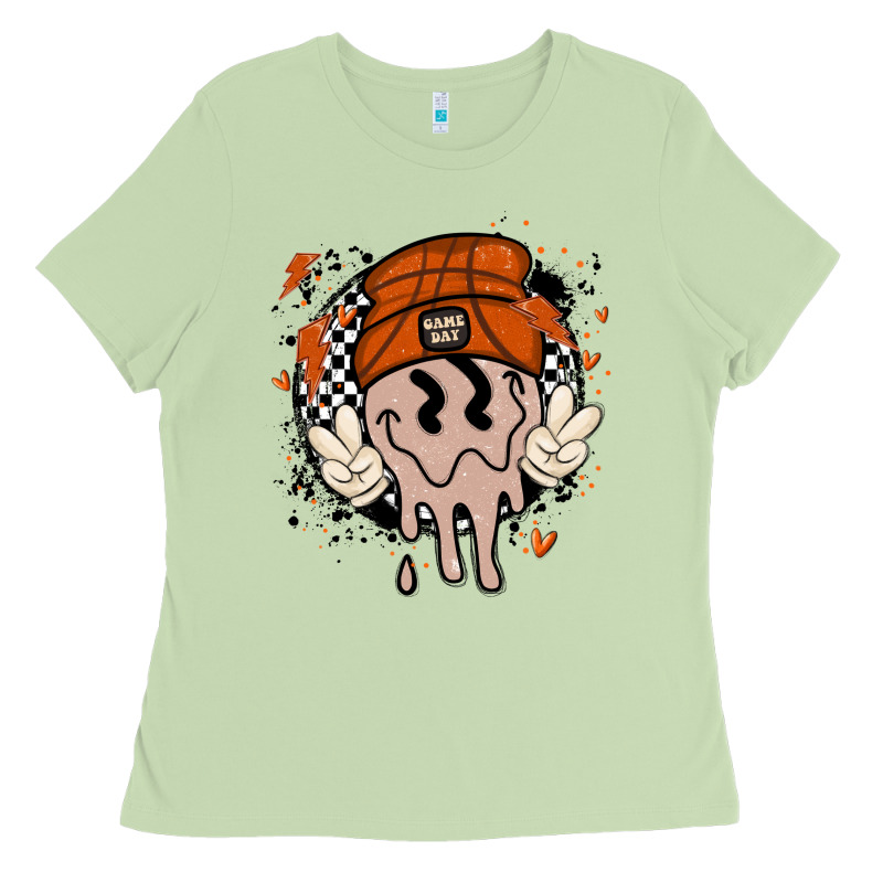 Basketball Game Day Ladies Tee by MaliasSmallBusiness | Teevron