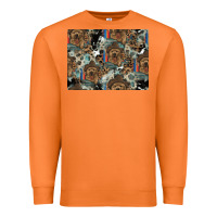 Carrot Dog Pattern Premium Sweatshirt - CowhideDigitalArt
