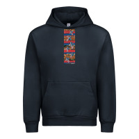 Navy usa flag and cross penwraps Urban Hoodie - Artiststas