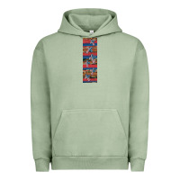 Pigment Oil Green usa flag and cross penwraps Urban Hoodie - Artiststas