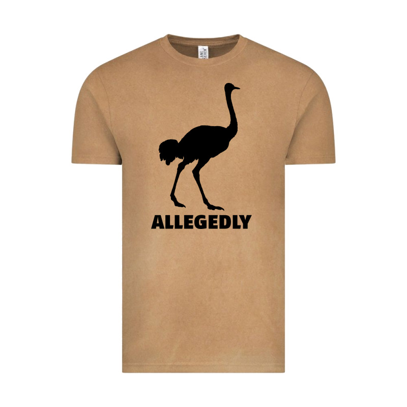 Allegedly Funny Ostrich Vintage Tee by Bettercallsaul | Teevron