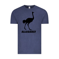 Vintage Denim ALLEGEDLY FUNNY OSTRICH Vintage Tee - Bettercallsaul