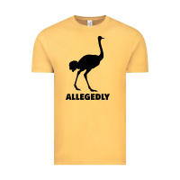 Vintage Mustard ALLEGEDLY FUNNY OSTRICH Vintage Tee - Bettercallsaul