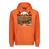 Carrot basketball dad Premium Hoodie - FaDigitalArtStudio