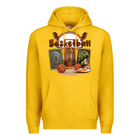 Lemon basketball dad Premium Hoodie - FaDigitalArtStudio