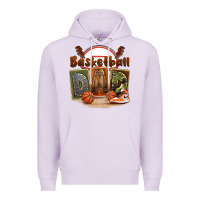 Lilac basketball dad Premium Hoodie - FaDigitalArtStudio