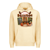 Pina Colada basketball dad Premium Hoodie - FaDigitalArtStudio