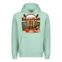Seafoam basketball dad Premium Hoodie - FaDigitalArtStudio