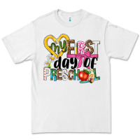 White my first day of preschool Premium Tee - NancyCooperArtShop