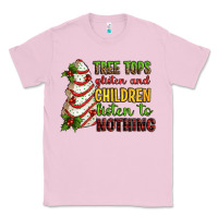 Bubblegum Pink Tree tops glisten and children listen to nothing Classic Tee - RanaPortraitStore