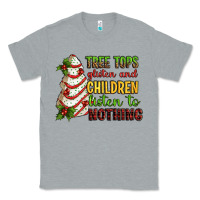 Heather Grey Tree tops glisten and children listen to nothing Classic Tee - RanaPortraitStore