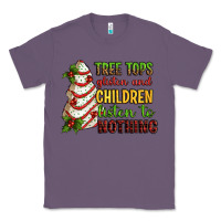 Lavender Tree tops glisten and children listen to nothing Classic Tee - RanaPortraitStore