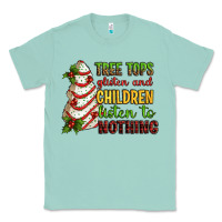 Seafoam Tree tops glisten and children listen to nothing Classic Tee - RanaPortraitStore