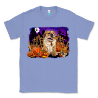 Colony Blue Halloween english bulldog Classic Tee - RanaPortraitStore