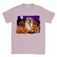 Lilac Halloween english bulldog Classic Tee - RanaPortraitStore