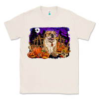 Natural Halloween english bulldog Classic Tee - RanaPortraitStore