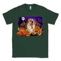 Sports Green Halloween english bulldog Classic Tee - RanaPortraitStore