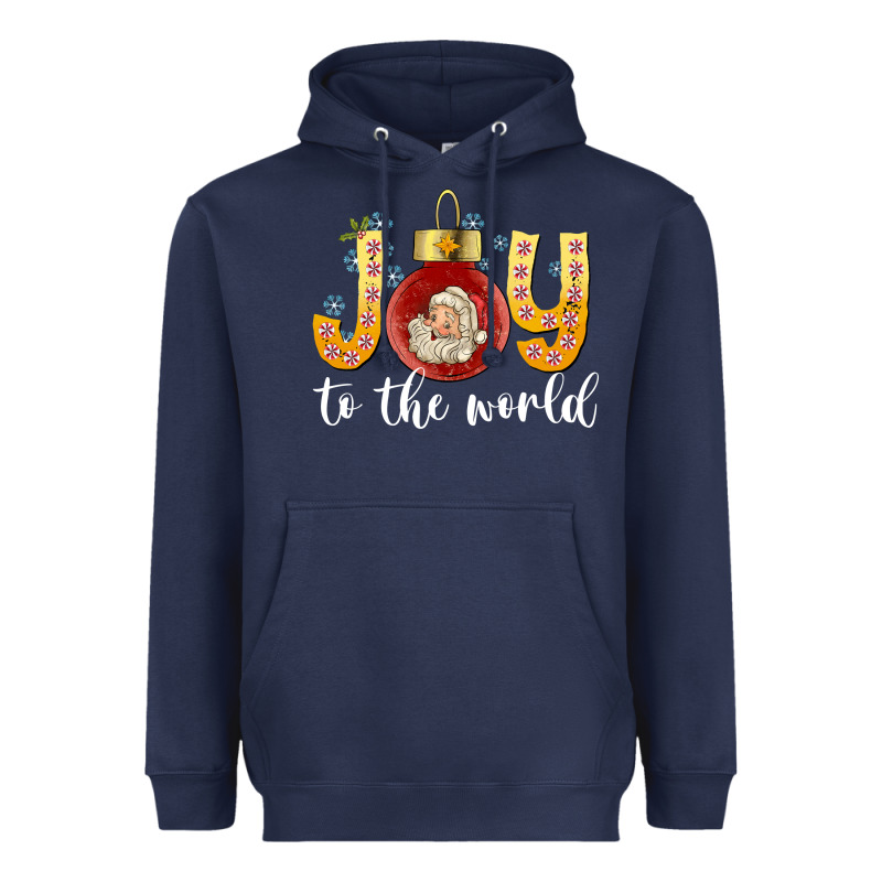 Joy To The World Heavyweight Hoodie by CowhideDigitalArt | Teevron