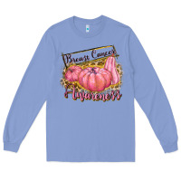 Colony Blue breast cancer awareness Long Sleeve Tee - texasbilliewilder