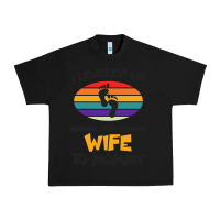 Black I Leveled Up From Wife To Mommy Urban Heavy Tee - Bettercallsaul