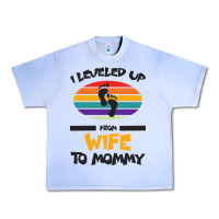 Grape Ice I Leveled Up From Wife To Mommy Urban Heavy Tee - Bettercallsaul