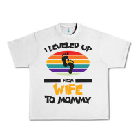 Lunar Rock I Leveled Up From Wife To Mommy Urban Heavy Tee - Bettercallsaul