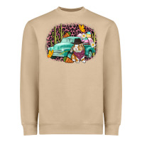 Western Rabbit Easter Day Heavyweight Sweatshirt | Teevron