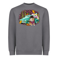 Storm Western rabbit Easter Day Heavyweight Sweatshirt - CowGirlArtShop
