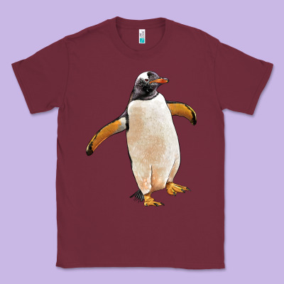 Penguin Classic Tee Designed By Lillyallendesigns