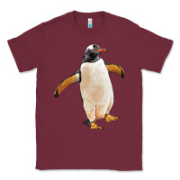 Burgundy penguin Classic Tee - LillyAllenDesigns