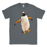 Charcoal Heather penguin Classic Tee - LillyAllenDesigns