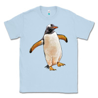 Dusty Blue penguin Classic Tee - LillyAllenDesigns