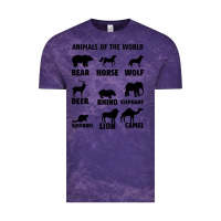Cloud Purple Animal Of The World Vintage Tee - Bettercallsaul