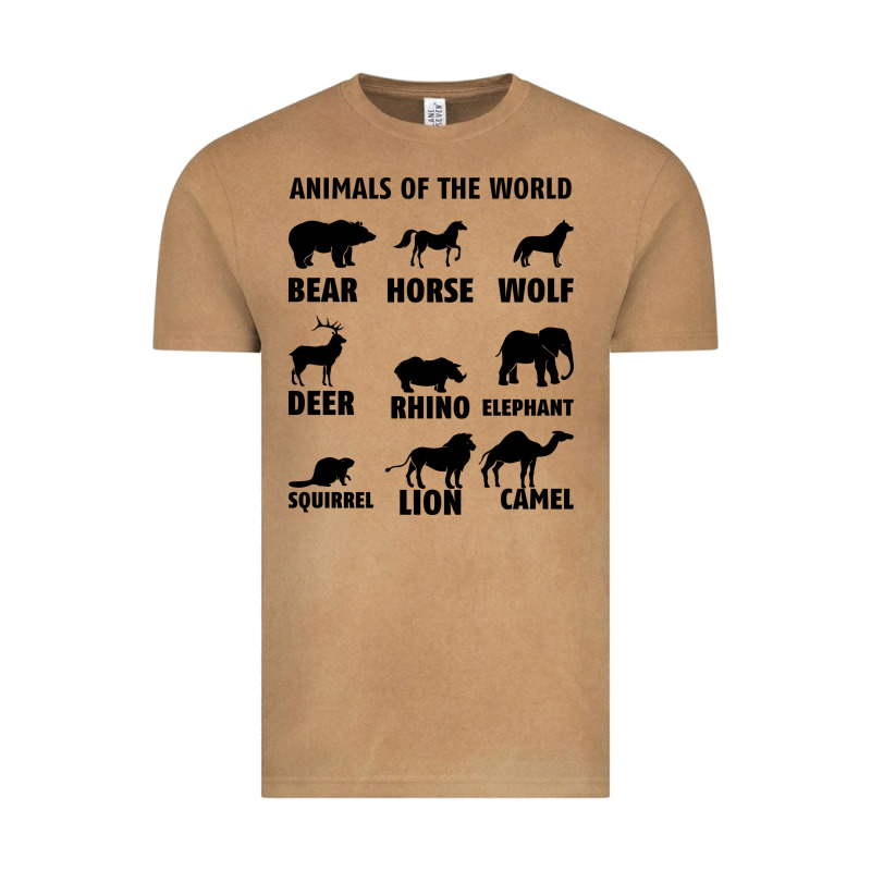 Animal Of The World Vintage Tee by Bettercallsaul | Teevron