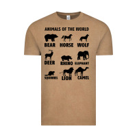 Vintage Coffee Animal Of The World Vintage Tee - Bettercallsaul