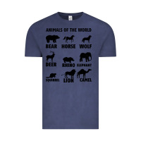 Vintage Denim Animal Of The World Vintage Tee - Bettercallsaul